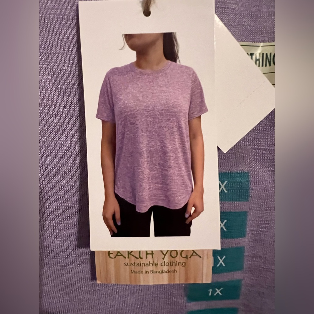 Earth Yoga Women's Purple Top